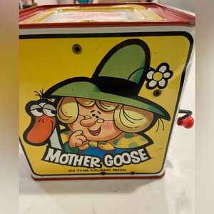 Mattel Vintage Jack in the  Box with Yellow and Black Design